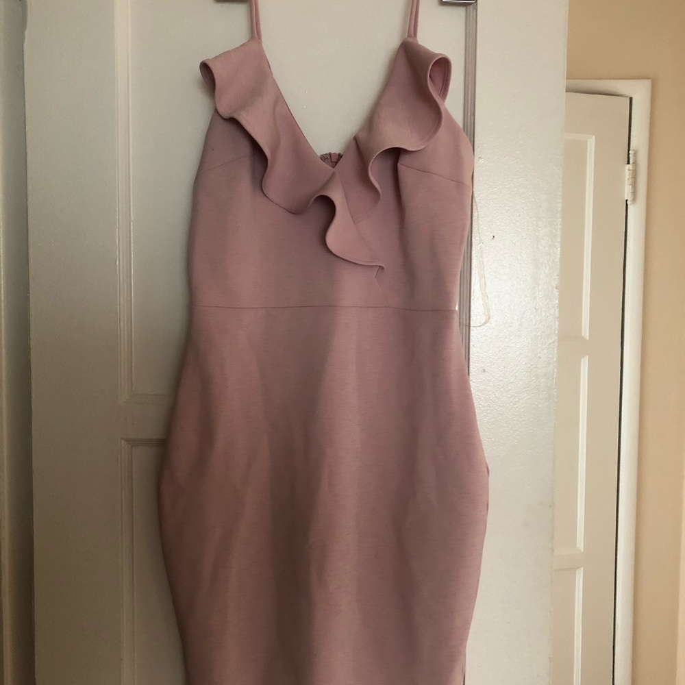 NWT Pink strappy bodycon dress - Picture 2 of 4